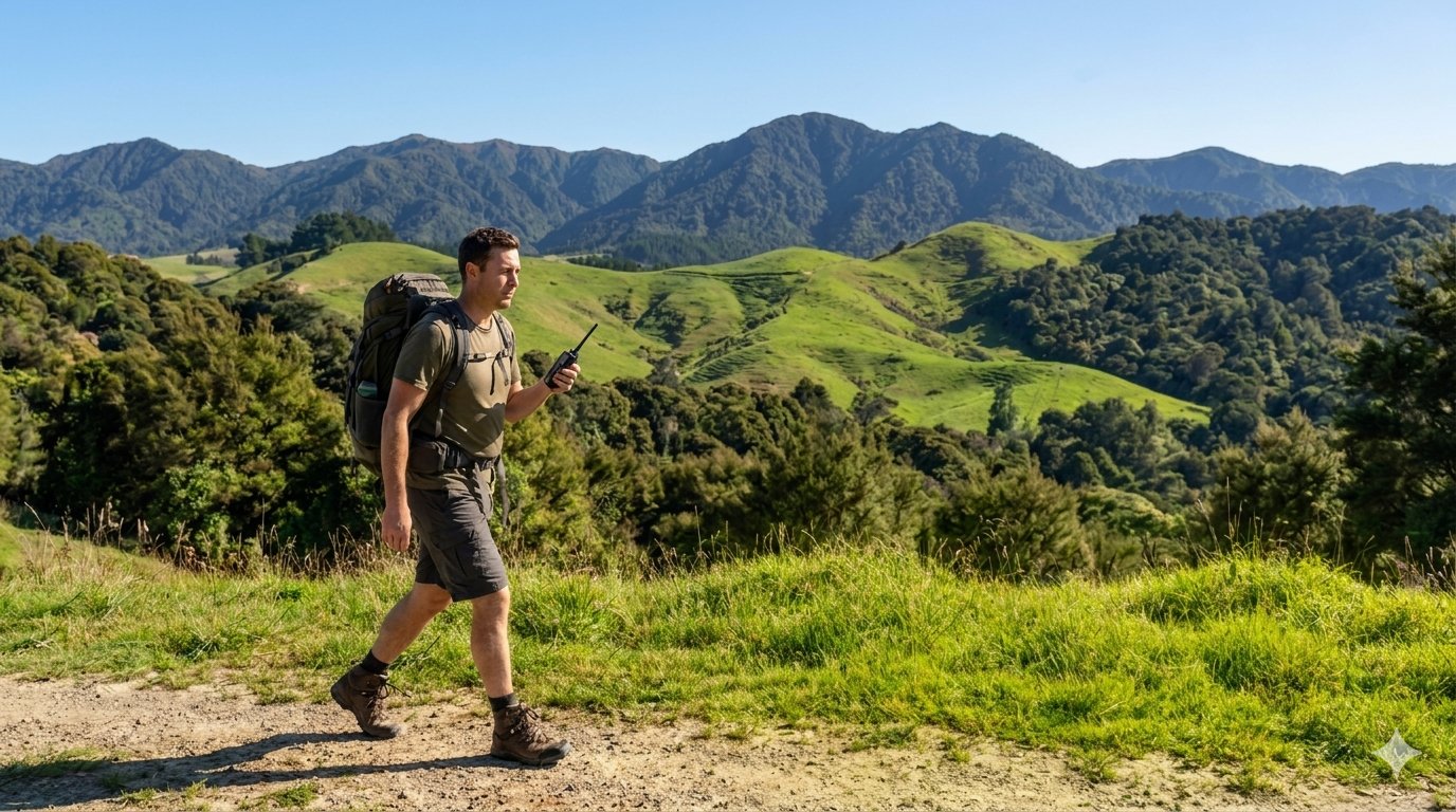 PTT NZ in the field — backcountry NZ